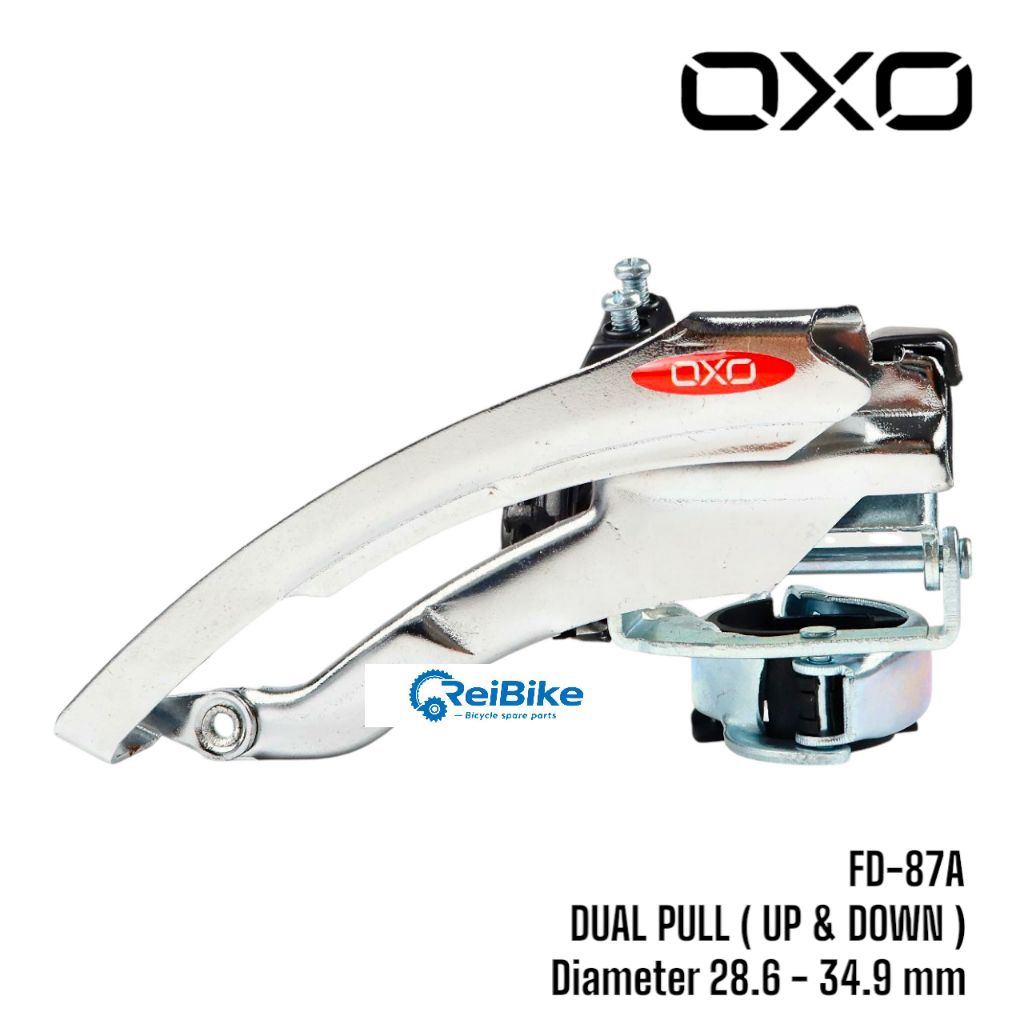 FD oxo front derailleur 3 speed tarikan atas dan bawah dual pull MTB federal