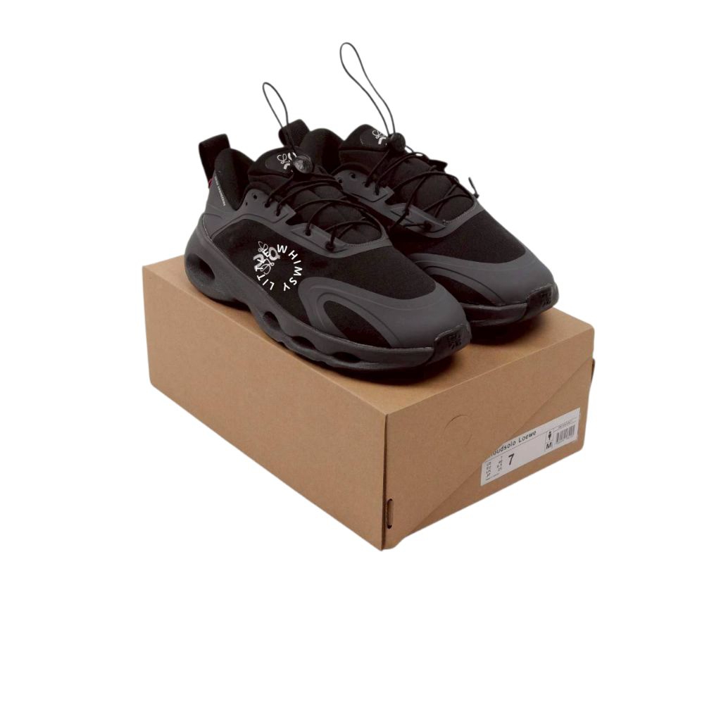 Sepatu Sneakers Pria Running On Solo Hitam - Little Whimsy