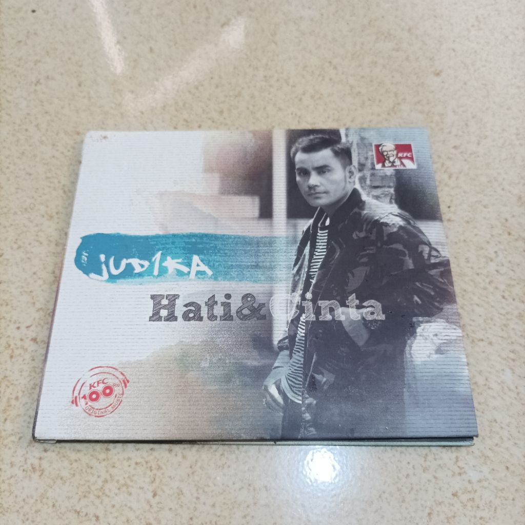 Original CD Audio Music Judika Album Hati dan Cinta