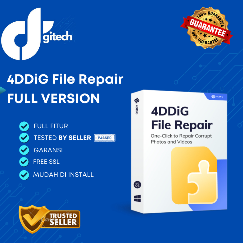 4DDiG File Repair Aplikasi Penanganan File Digital