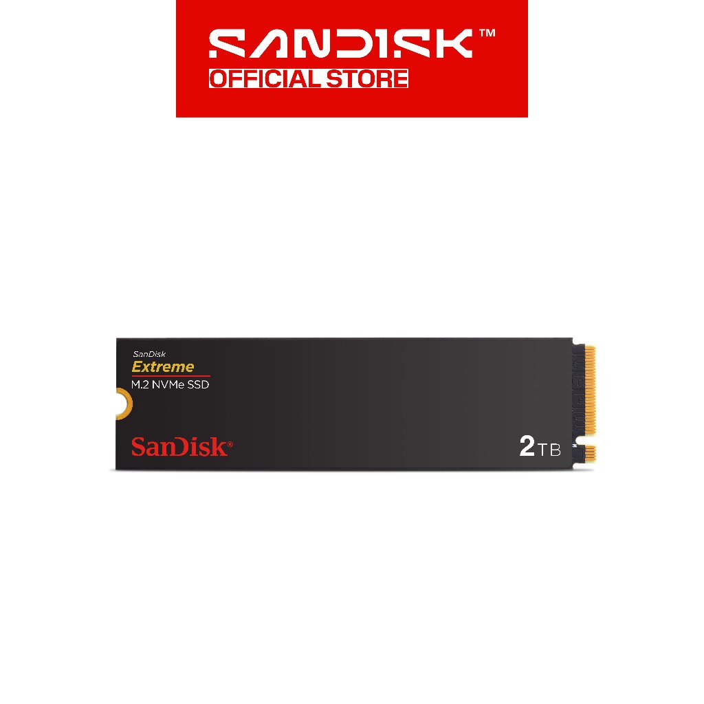 SANDISK SSD Internal Extreme M.2 2TB NVMe PCIe Gen 4.0 (Up to 5150MB/s)