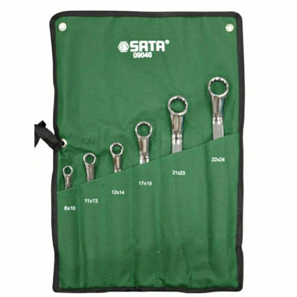 SATA KUNCI RING SET 6 Pcs METRIC 09046 SATA TOOLS