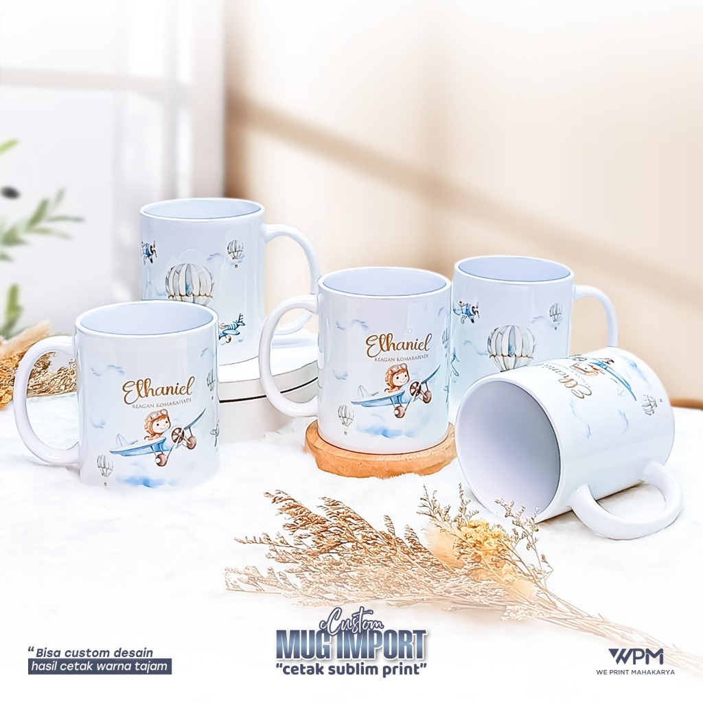 Cetak mug Partai / promosi /custom mug / souvenir mug / cetak mug murah