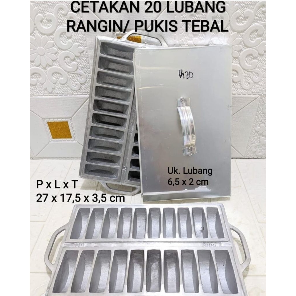 cetakan pukis/loyang kue pukis