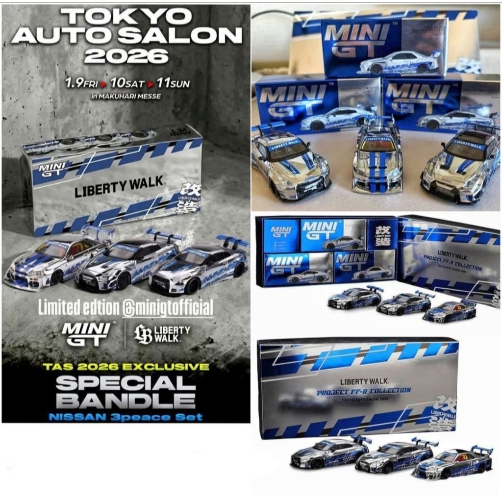 MINI GT LBWK BRIAN FF SET EVENT TAS 2026