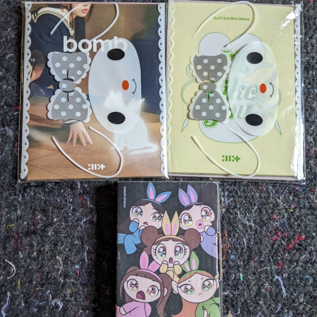 ALBUM ONLY ILLIT,NEW JEANS & ENHYPE, ALBUM ONLY WEVVERS