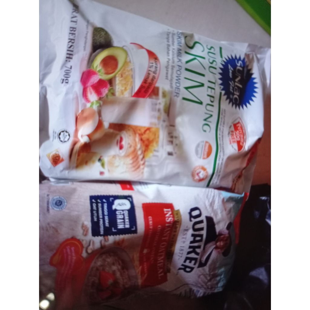 bundling quaker oat susu
