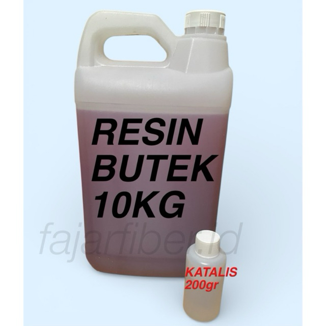 Resin Butek 10Kg(200gr Katalis) Resin Fiberglass - Resin Kapal & Perahu