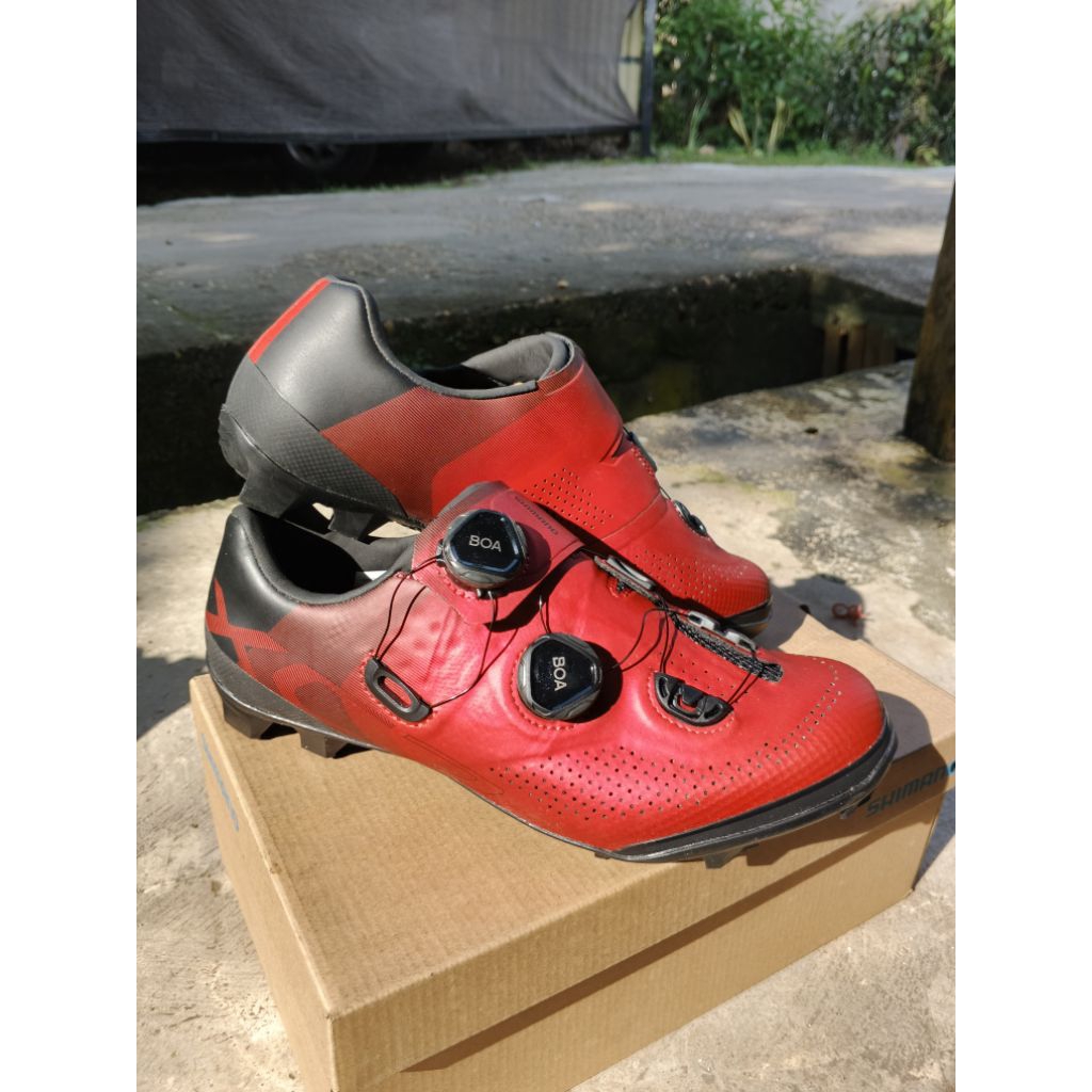 sepatu cleat shimano xc702 mtb gravel