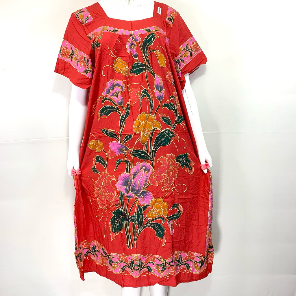 LD 120 Gajah Putih Sikak Jumbo | Daster Gajah Putih | Daster Rayon | Batik Gajah Putih | Hengky | Ke