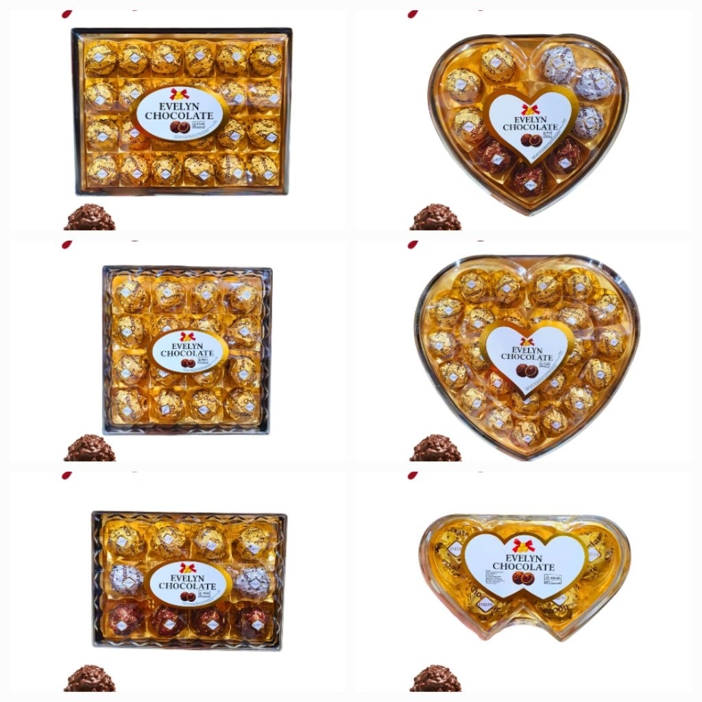evelyn chocolate kotak