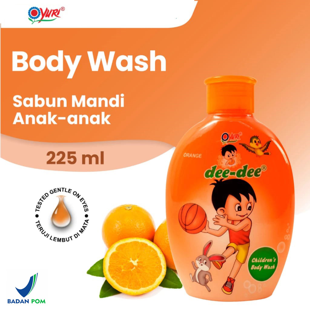 Dee-dee Children Sabun Mandi Anak Body Wash - Sabun Cair Wangi Buah