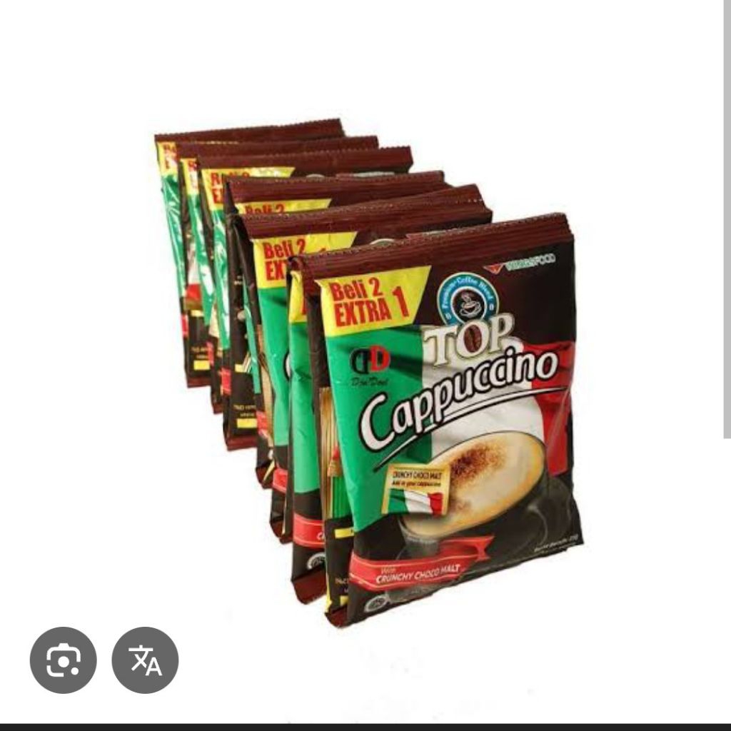 Kopi Cappuccino Instan Top