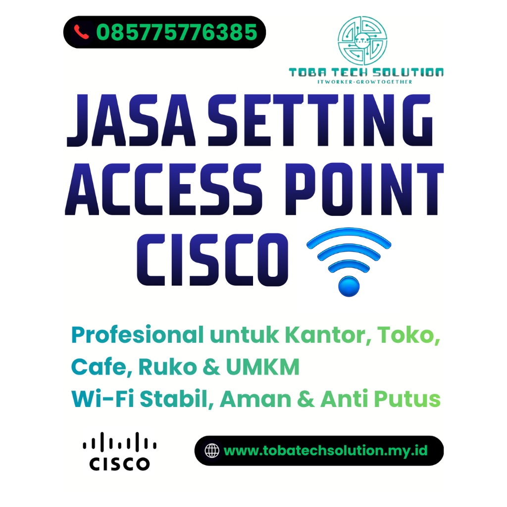 Jasa Setting Access Point Cisco (Enterprise Wi-Fi)