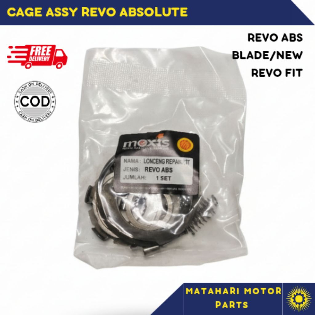 REPAIRKIT LONCENG CAGE ASSY REVO ABSOLUTE BLADE REVO FIT BLADE NEW MOXIS