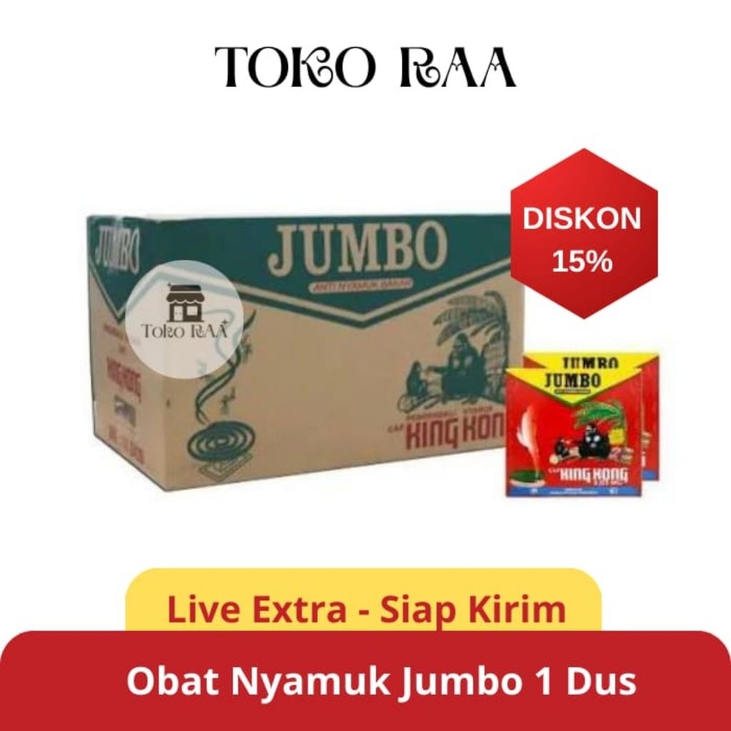 KINGKONG JUMBO OBAT NYAMUK 1 DUS