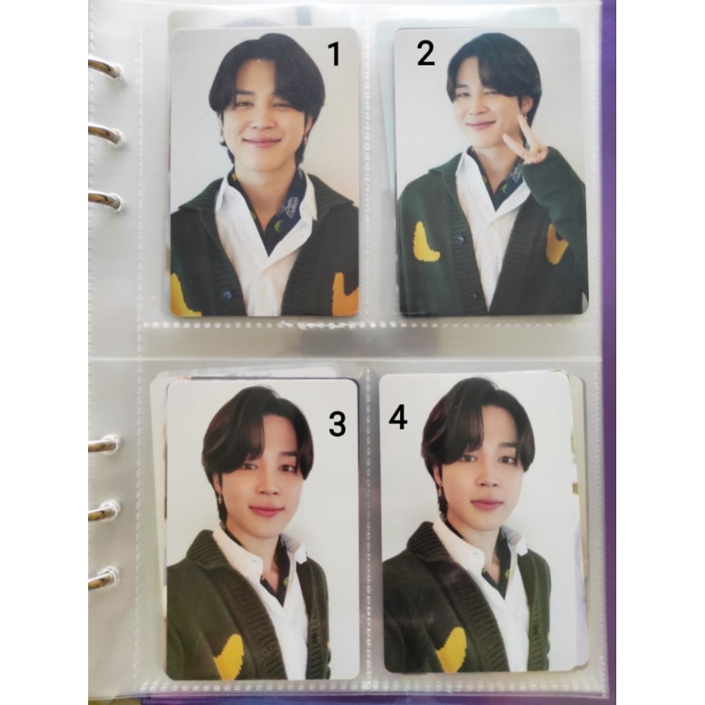 Photocard Official Dicon 101 BTS Jimin
