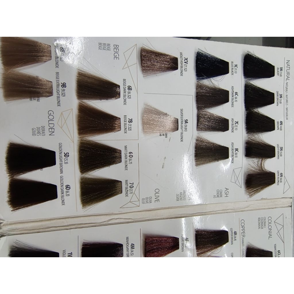 inaura screen dorado hair color cream PPD free