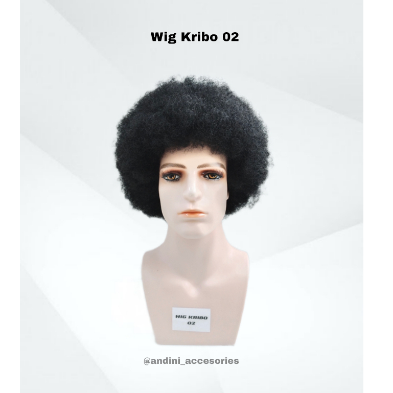 wig kribo 02/wig pria kribo/wig kribo hitam 02/wig kribo hitam