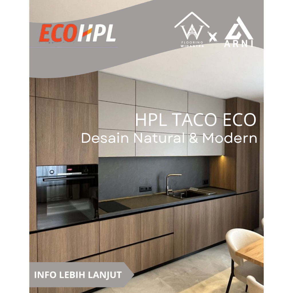 HPL Furniture Taco Eco Motif Wood & Stone | Furniture dan Interior