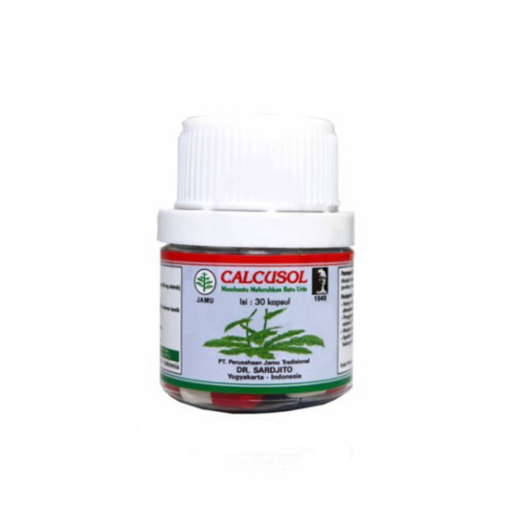 calcusol 30kapsul obat batu ginjal diformulasikan untuk meluruhkan batu ginjal