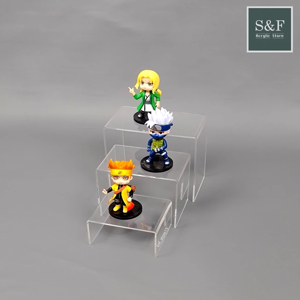STAND MINIATUR 3IN1 / STAND ACTION FIGURE / TATAKAN MINIATUR / NARUTO / GUNDAM / LEGO / MINIATUR