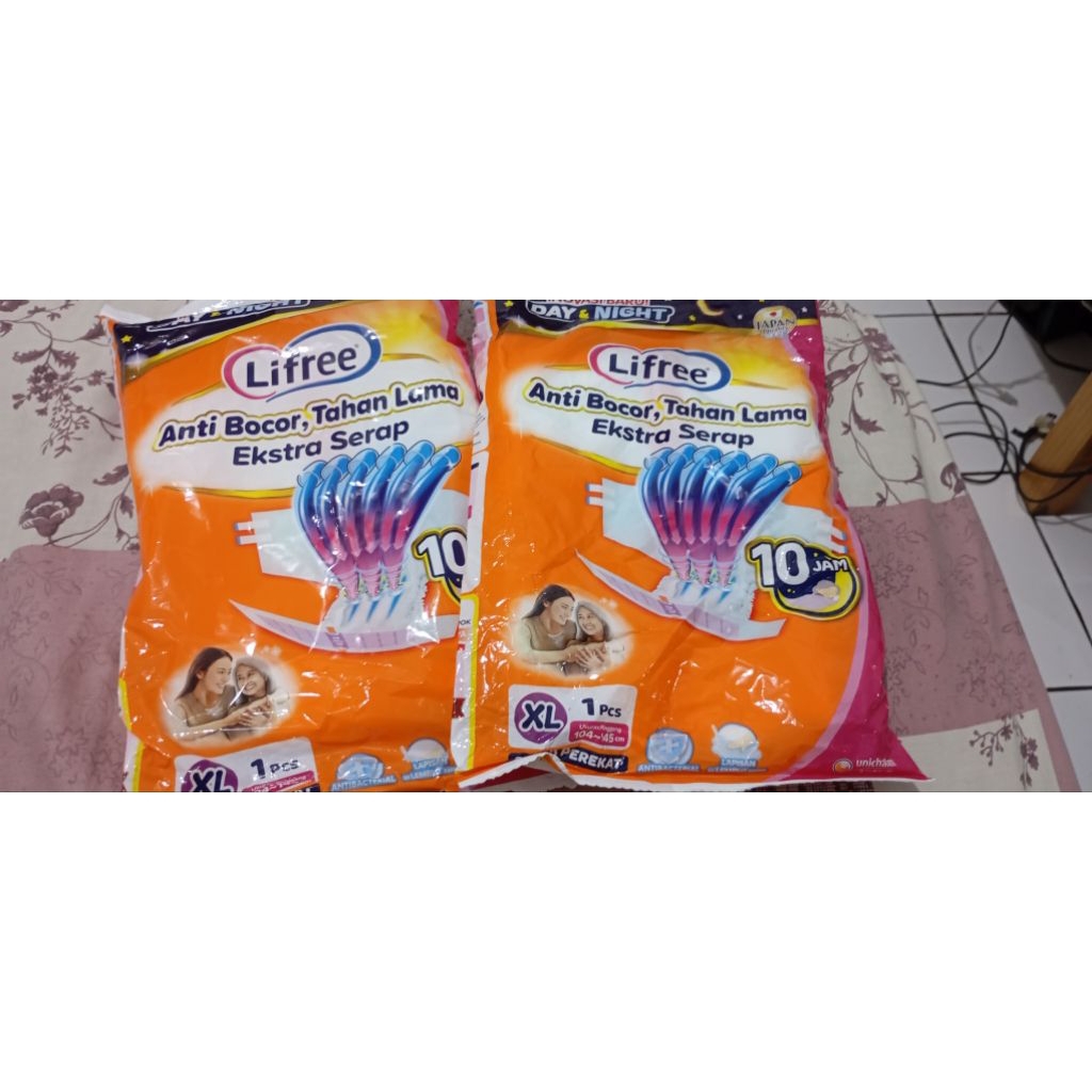 pampers perekat dewasa lifree size XL