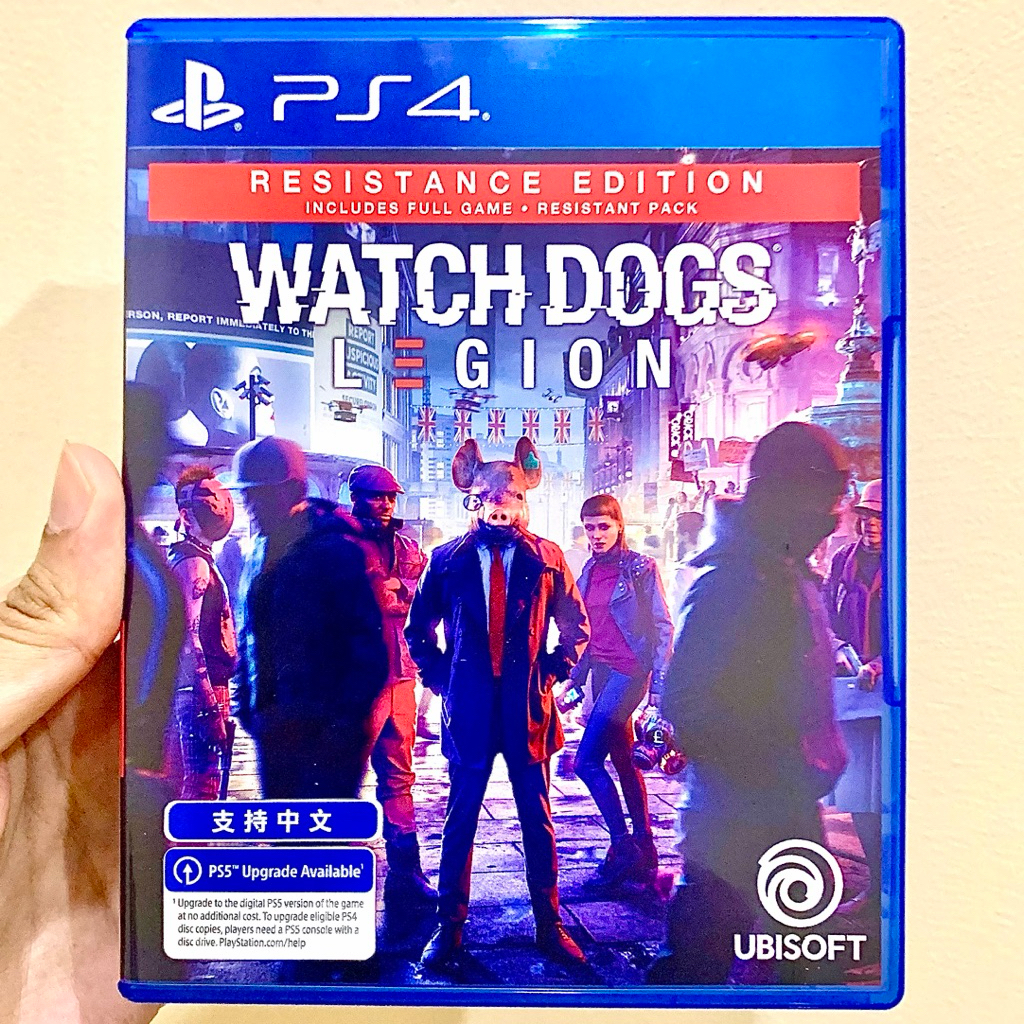 Kaset Watch Dogs Legion Ps4 Game mirip GTA di kota London watchdogs kaset ps games petualangan Origi