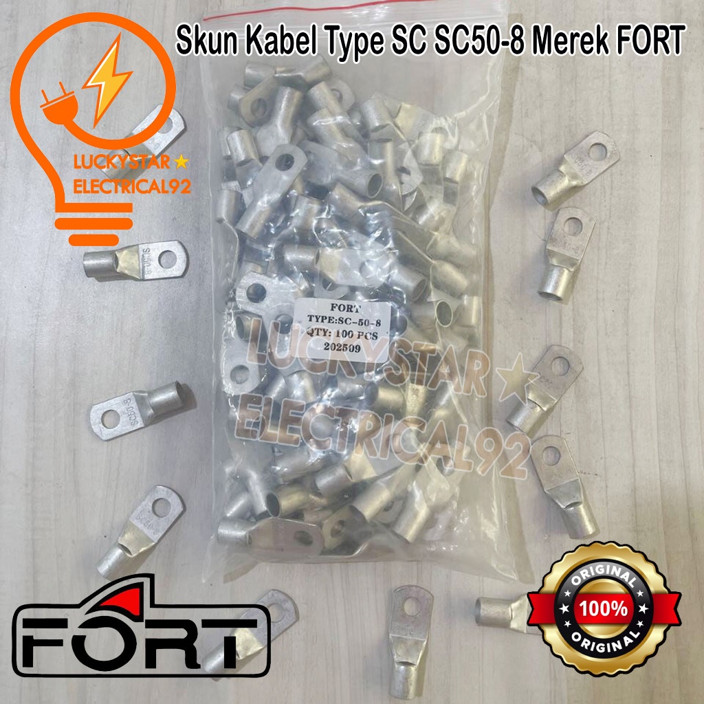 Skun Kabel / Scun Cable Type SC SC-50-8 / SC50-8 Fort 50MM-8MM