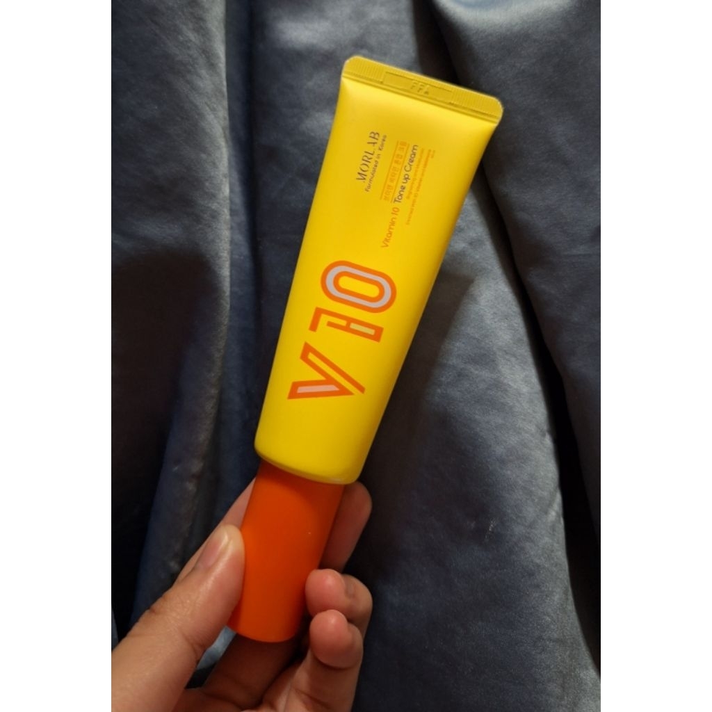 preloved morlab v10 tone up cream