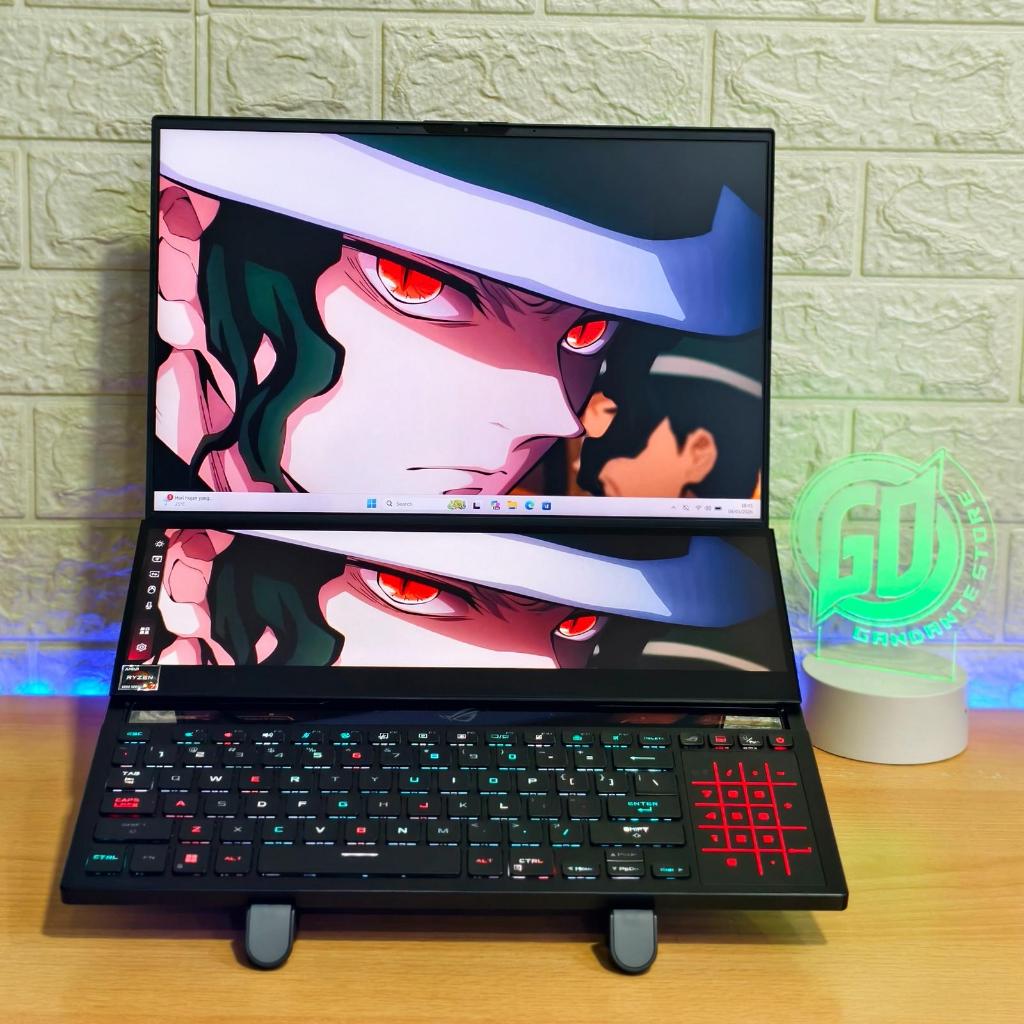 Asus ROG Zephyrus DUO 16 GX650RM Ryzen 7 6800H RTX 3060 6 GB FULLSET ORIGINAL