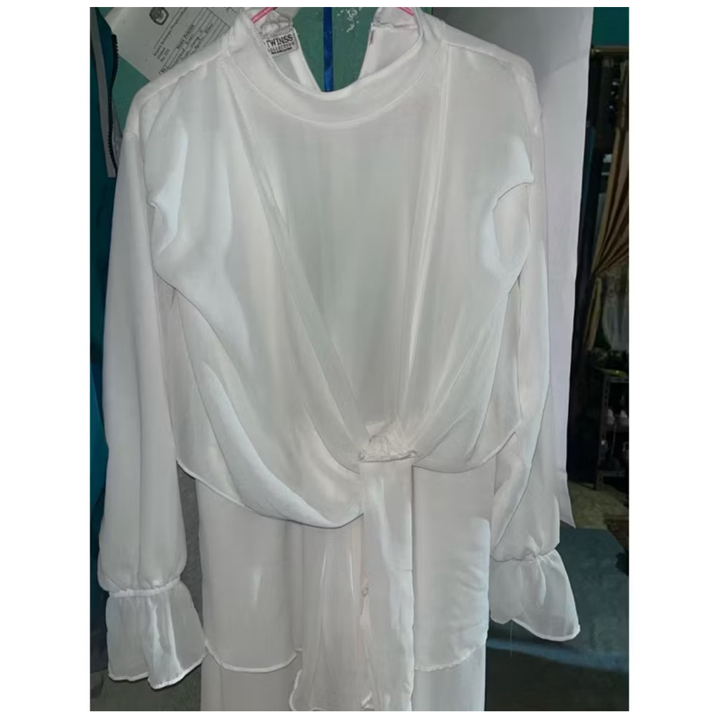 PL Gamis Putih Ceruti New