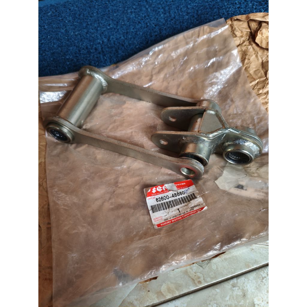 Lever Set Rod Set Rear Cushion Unitrack Shock Belakang Suzuki TS125 Original NOS