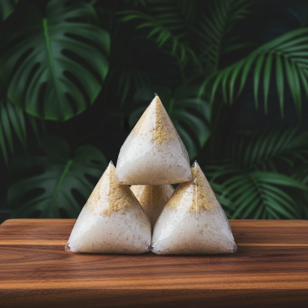 lemper pyramid piramida lemper segitiga lemper ayam pyramid