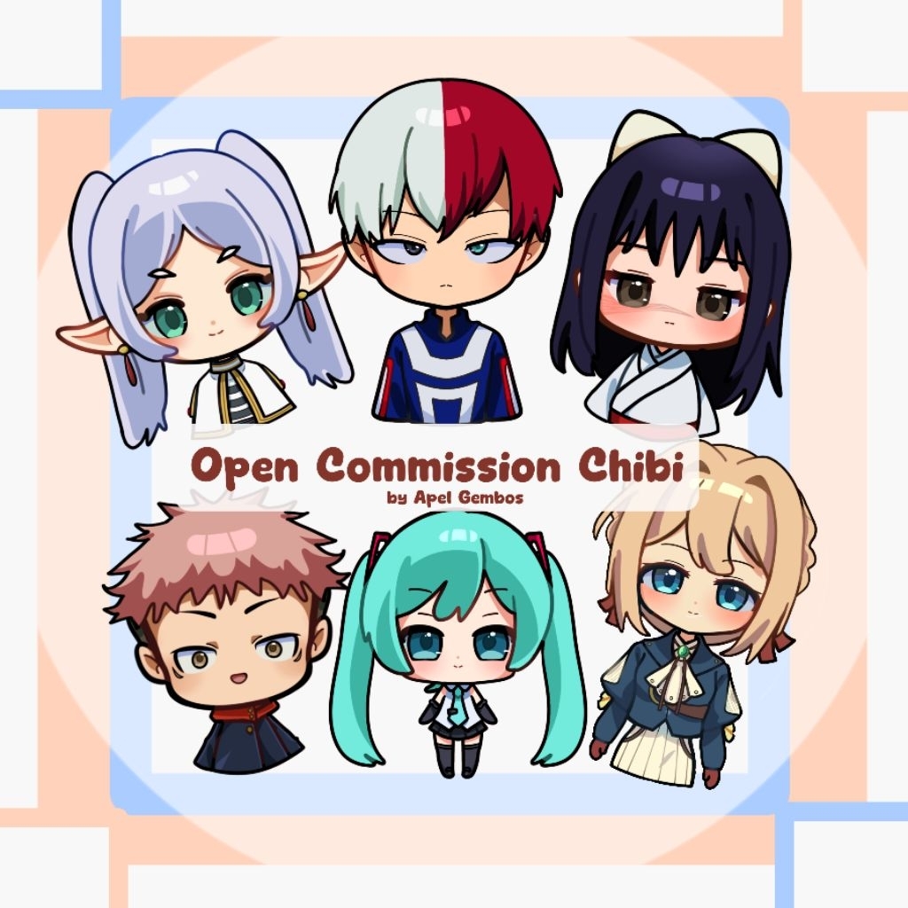 Open Commission Chibi Art Anime