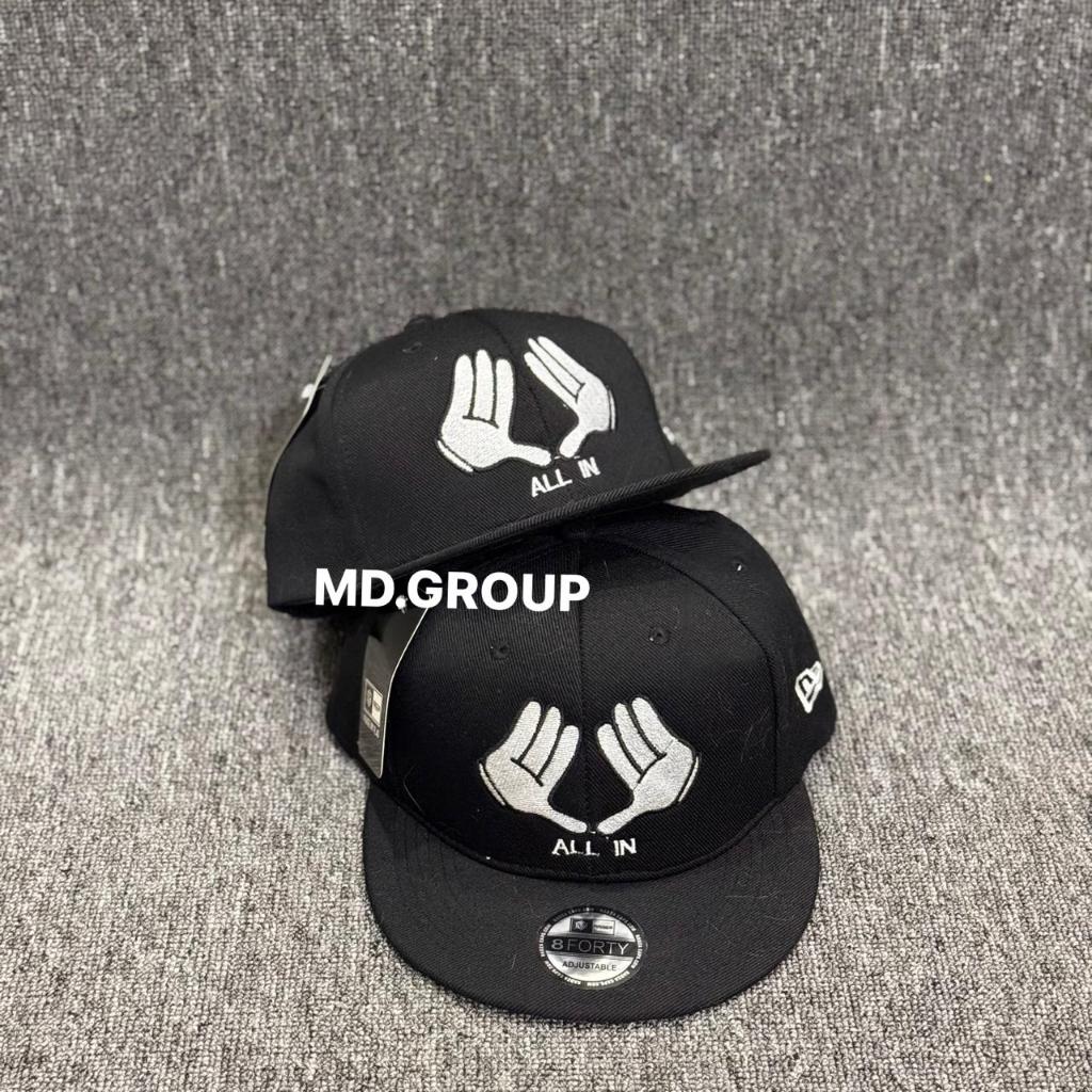 Topi Snapback Distro Pria New 8FORTY Adjustable - Bordir Diamond All In Hand Sign