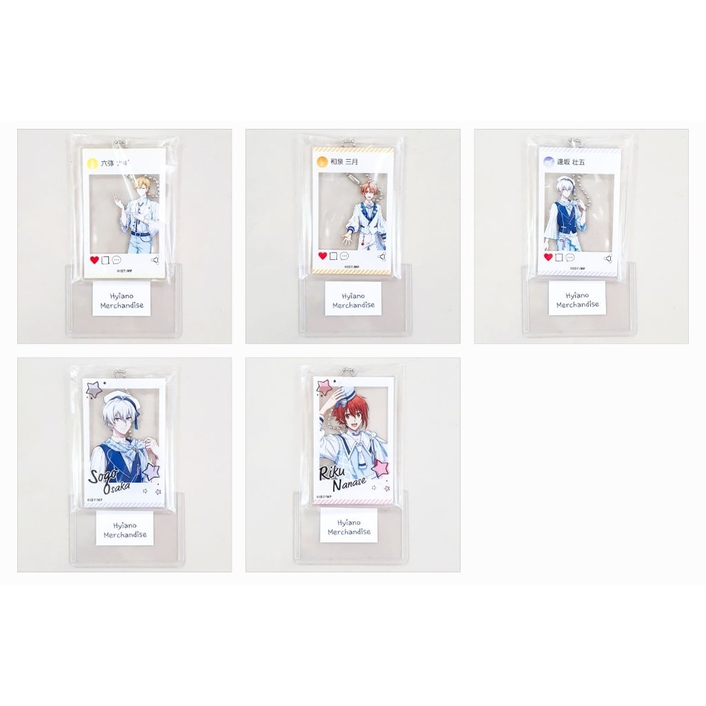 Idolish7 LIVE BEYOND THE PERiOD Lawson Acrylic Photo Charm