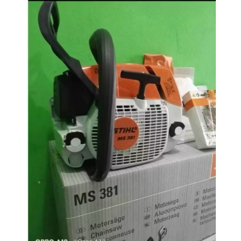 MS381-Promo Chainsaw Komplit Bar Dan Rantai Original STIHL