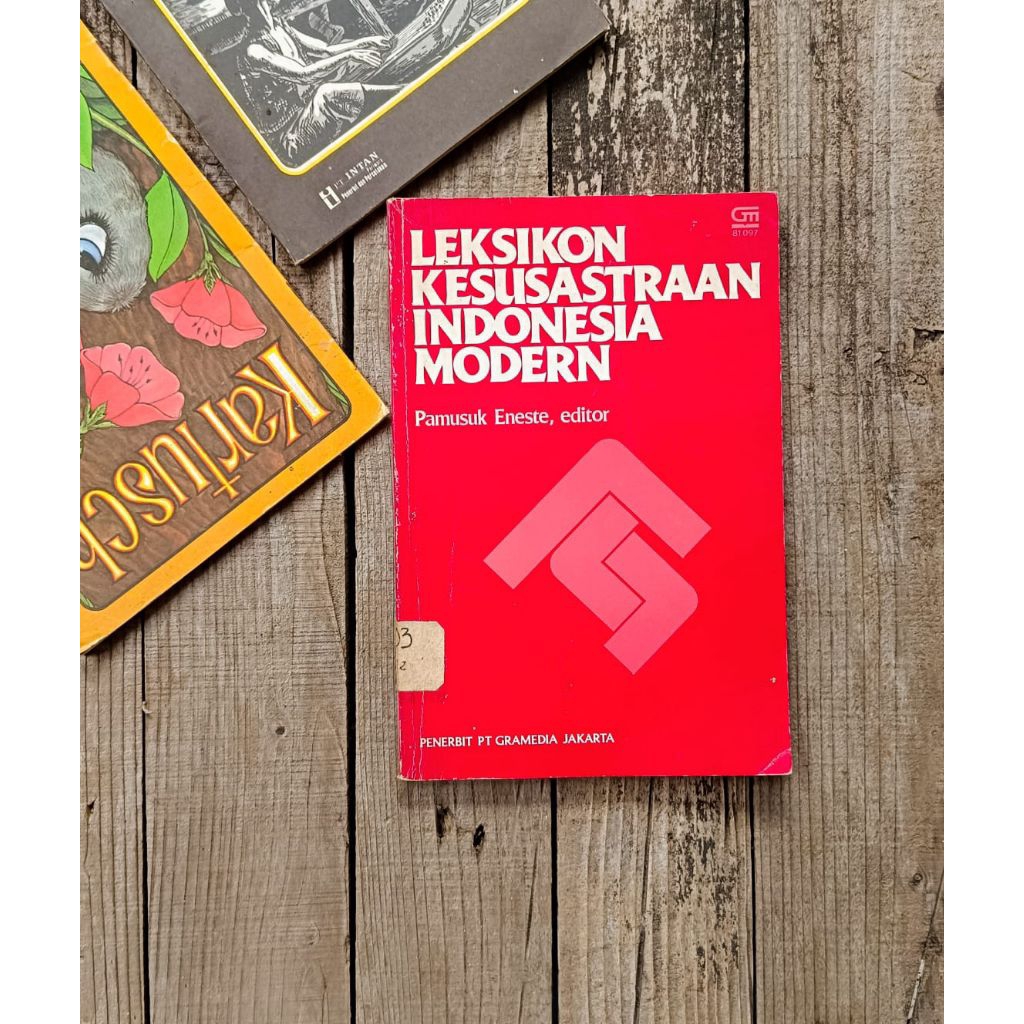 Buku langka Leksikon kesusastraan Indonesia Modern