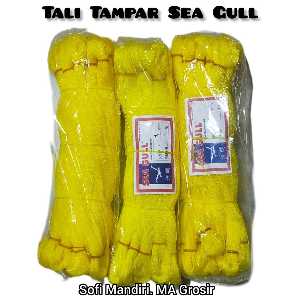 Tali Benang Tampar Kenur Tukang SEAGUL 1mm 1 pack isi 20 ikat Tali Tambang/Tali Layangan/Tali Pertan