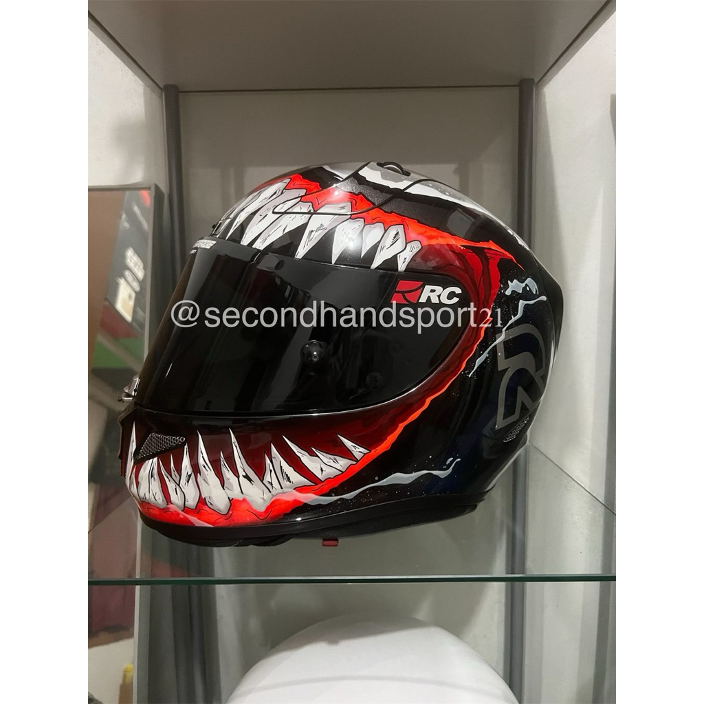 Helm hjc rpha 11 Venom 2 black gloss
