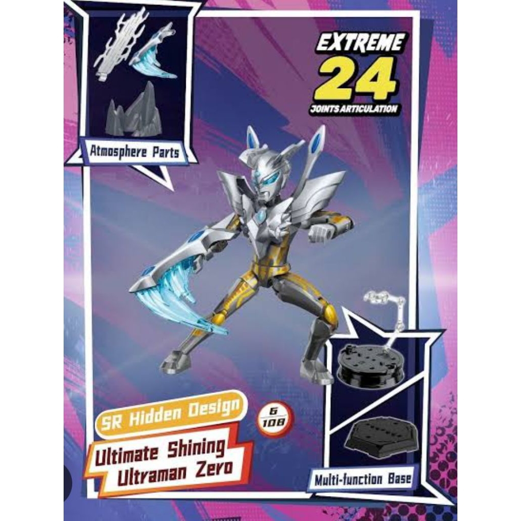 Keeppley Keeplay Ultraman Secret Hidden Ultimate Shining Zero Super Secret