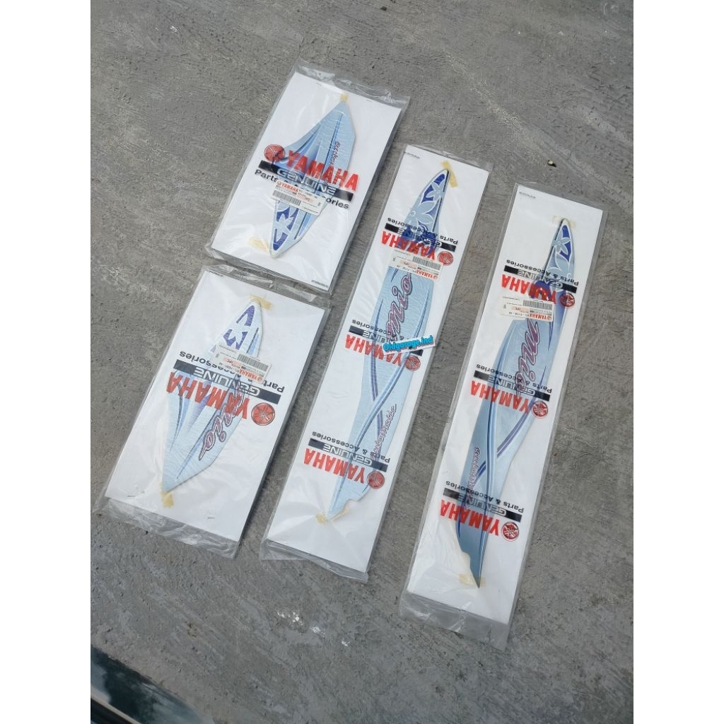 STRIPING MIO BIRU MUDA MIO BIRU TELOR ASIN 2005 NON STEP ORIGINAL FULLPACK