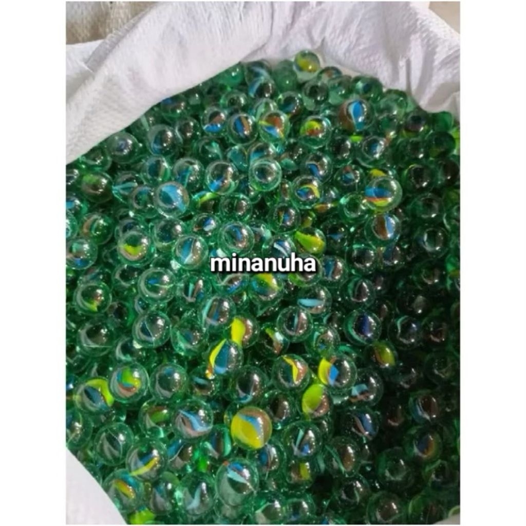 100 butir Kelereng //klereng Gundu isi 100pcs mainan jadul murah
