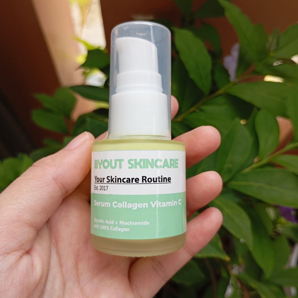 SERUM COLLAGEN VITAMIN C BYOUT BY NISA ORIGINAL SERUM BYOUTBYNISA BPOM AMAN BUMIL BUSUI