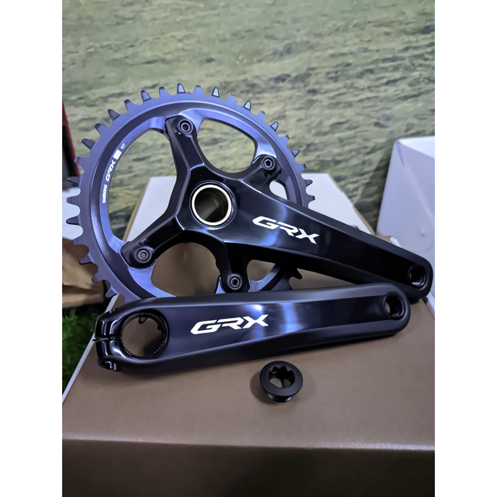CHAINWHEEL / CRANKSET / CRANK / FC SHIMANO GRX RX820 42T 1 x 12 speed / SINGLE SPEED GRAVEL BIKE