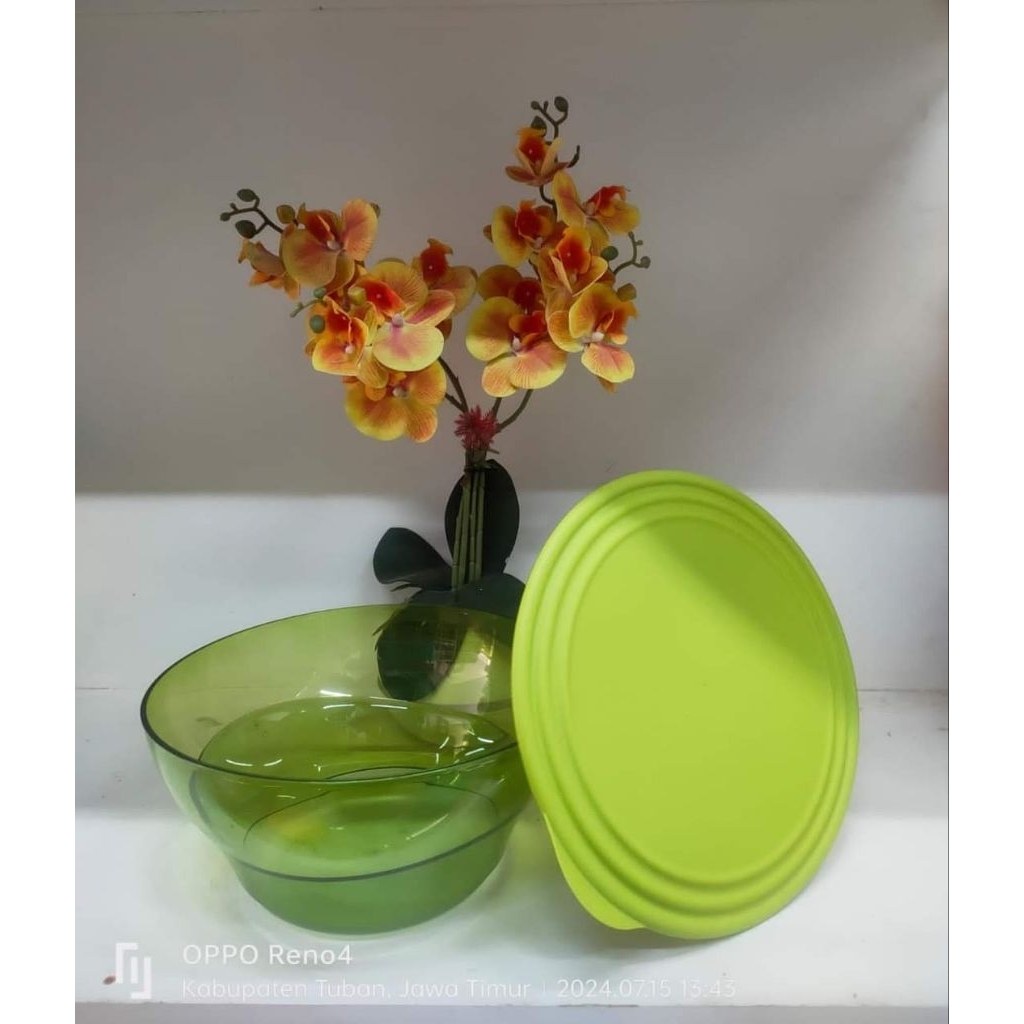 Clier bowl mangkok hijau Tupperware