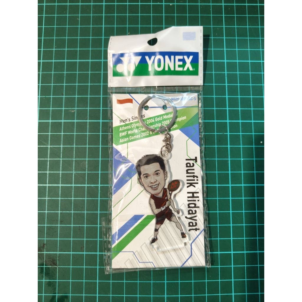 Gantungan Kunci Yonex – Taufik Hidayat Edition