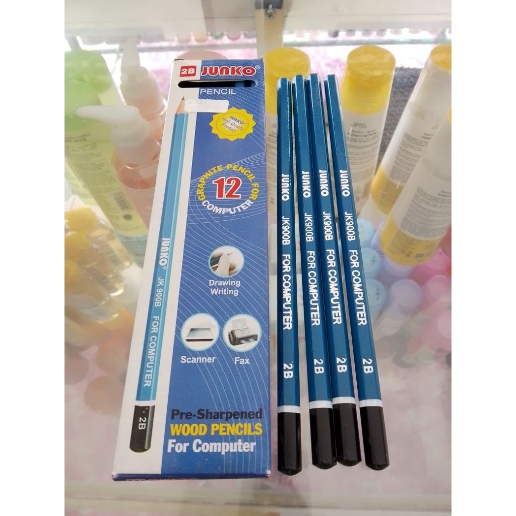 Pensil Junko 2B For Computer - Kualitas Bagus