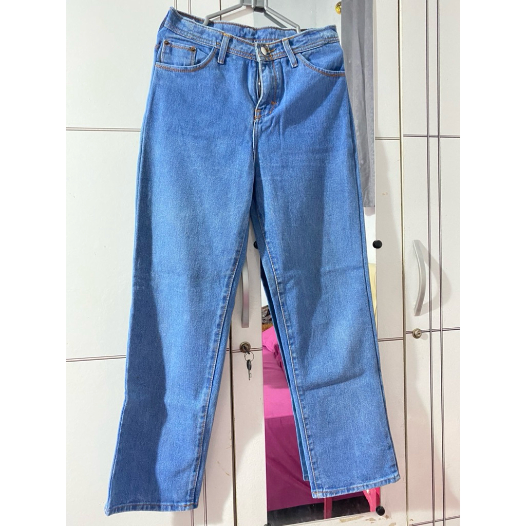 preloved celana loose jeans wanita